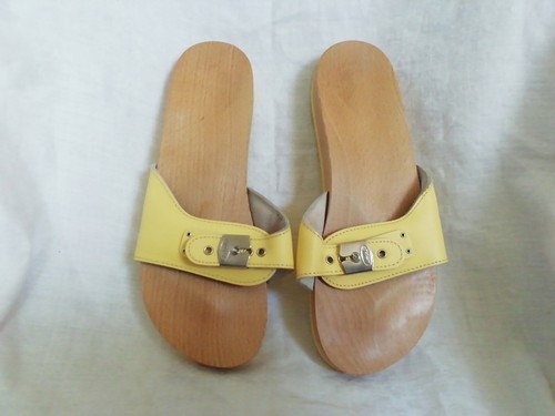 Sandali gialli piatti - sandali,