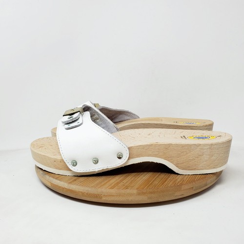 Scholls sandali slide legno - dr,