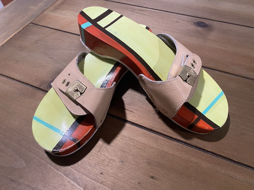 Sandalo zoccoli vintage - , dr